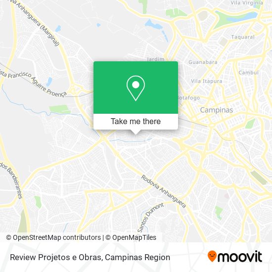 Review Projetos e Obras map