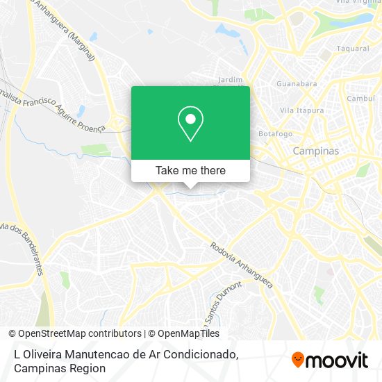 L Oliveira Manutencao de Ar Condicionado map