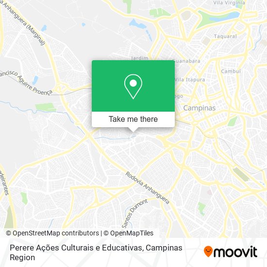 Perere Ações Culturais e Educativas map