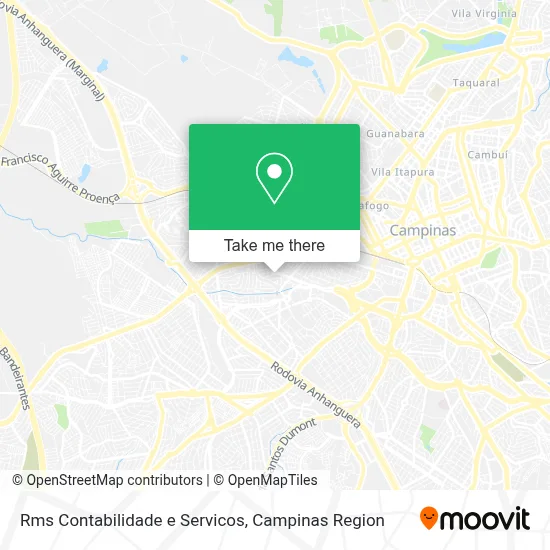 Rms Contabilidade e Servicos map