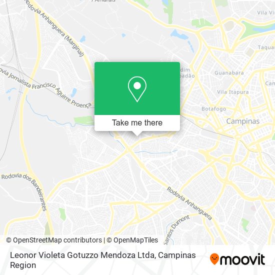 Mapa Leonor Violeta Gotuzzo Mendoza Ltda
