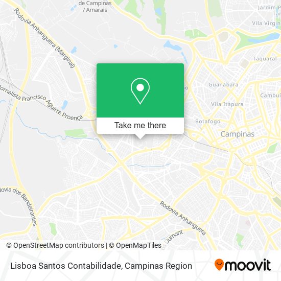 Lisboa Santos Contabilidade map