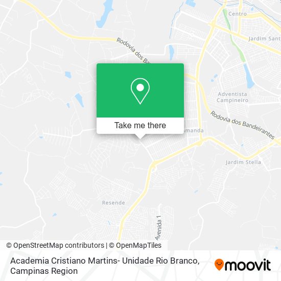 Academia Cristiano Martins- Unidade Rio Branco map