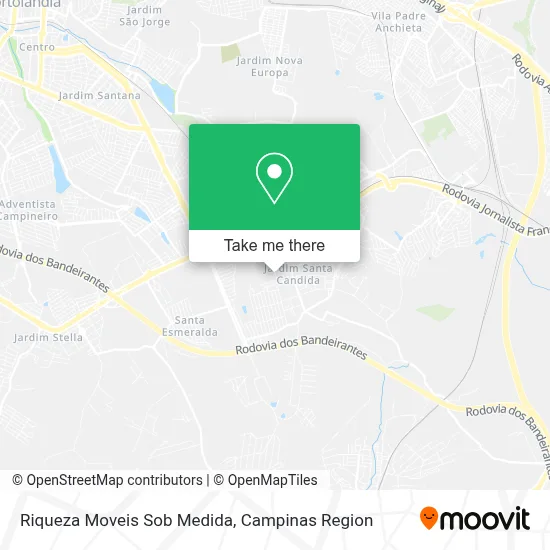 Riqueza Moveis Sob Medida map