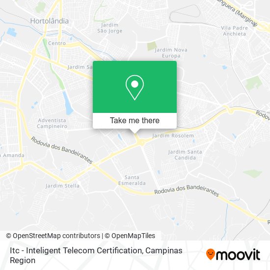 Mapa Itc - Inteligent Telecom Certification