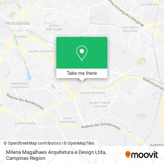 Milena Magalhaes Arquitetura e Design Ltda map