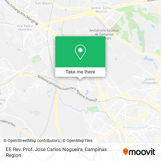 EE Rev. Prof. José Carlos Nogueira map