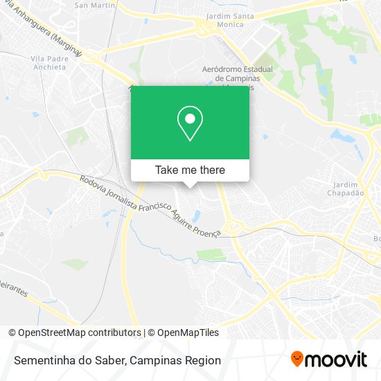 Sementinha do Saber map