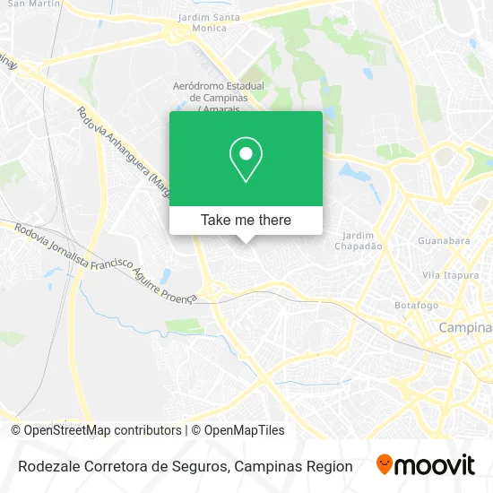 Rodezale Corretora de Seguros map