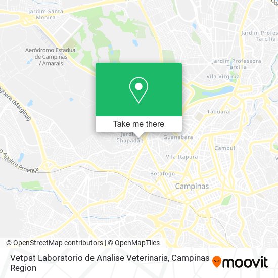 Vetpat Laboratorio de Analise Veterinaria map