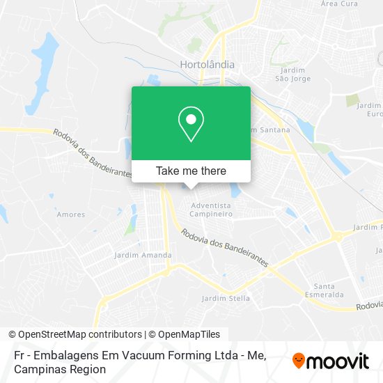 Mapa Fr - Embalagens Em Vacuum Forming Ltda - Me