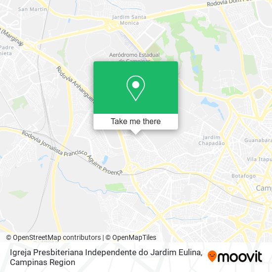 Igreja Presbiteriana Independente do Jardim Eulina map