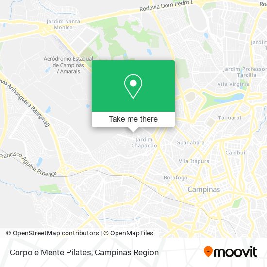 Mapa Corpo e Mente Pilates