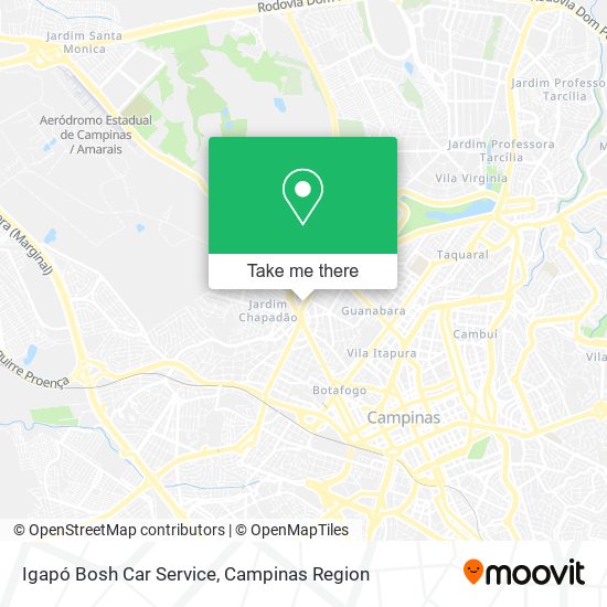 Mapa Igapó Bosh Car Service