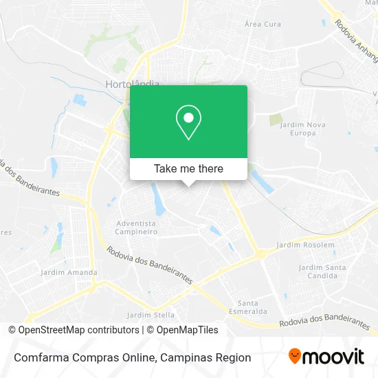 Comfarma Compras Online map