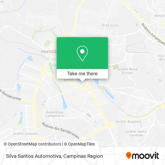 Mapa Silva Santos Automotiva