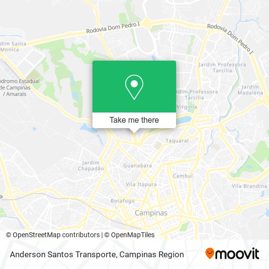Mapa Anderson Santos Transporte