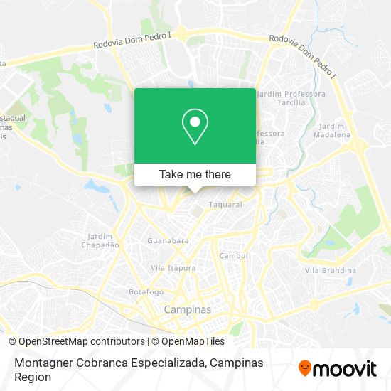 Montagner Cobranca Especializada map