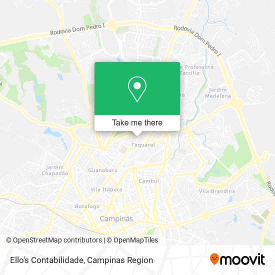Ello's Contabilidade map