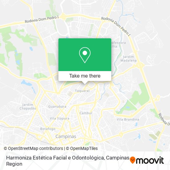 Harmoniza Estética Facial e Odontológica map