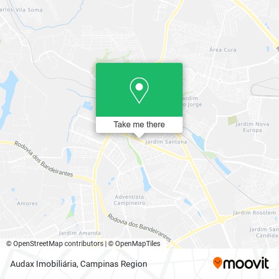 Audax Imobiliária map