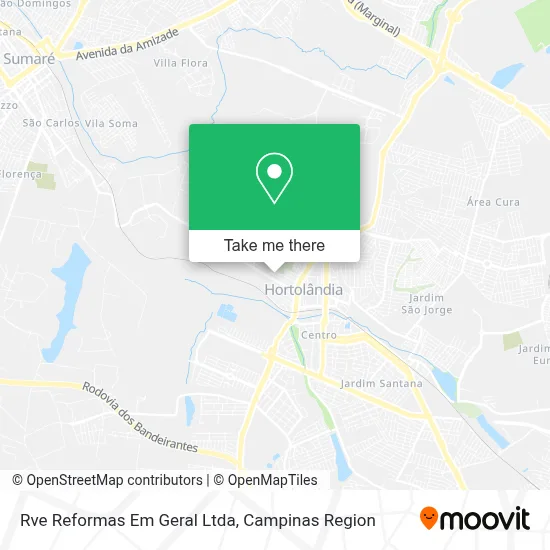 Rve Reformas Em Geral Ltda map