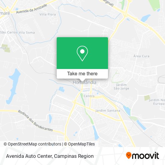 Mapa Avenida Auto Center