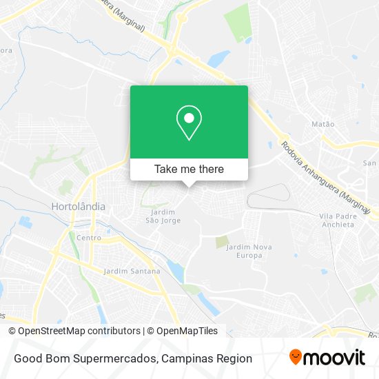 Mapa Good Bom Supermercados