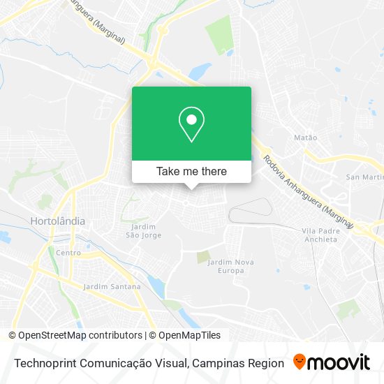 Technoprint Comunicação Visual map
