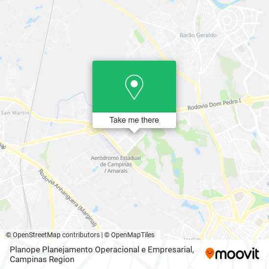 Planope Planejamento Operacional e Empresarial map