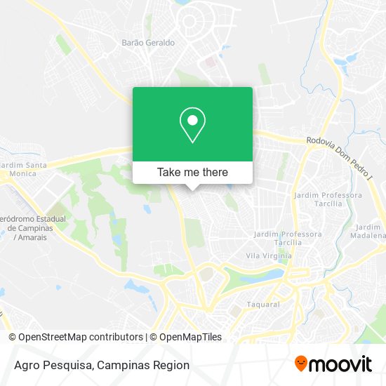 Mapa Agro Pesquisa