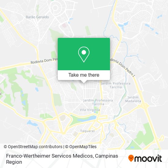 Franco-Wertheimer Servicos Medicos map