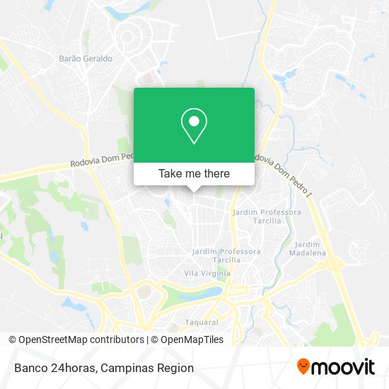 Banco 24horas map