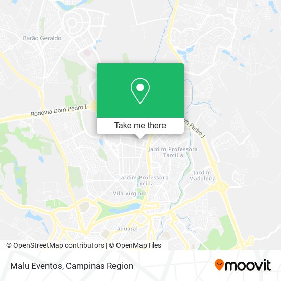 Malu Eventos map