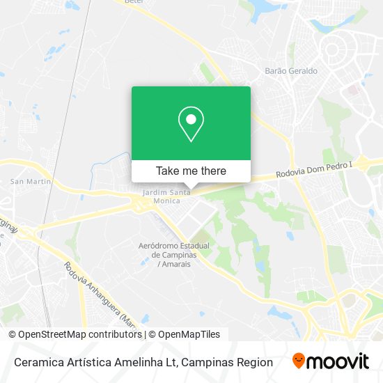 Ceramica Artística Amelinha Lt map