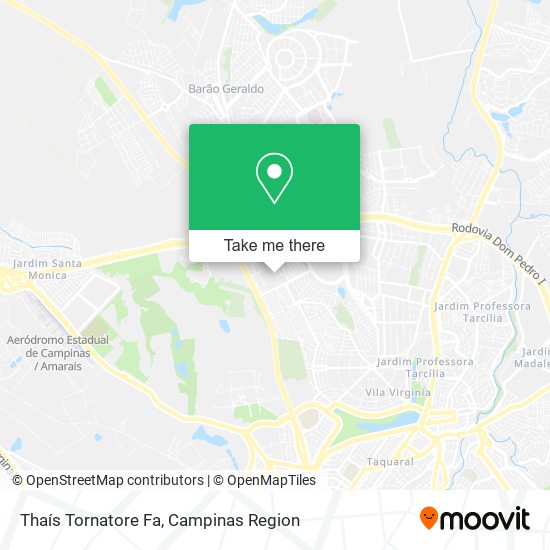 Thaís Tornatore Fa map