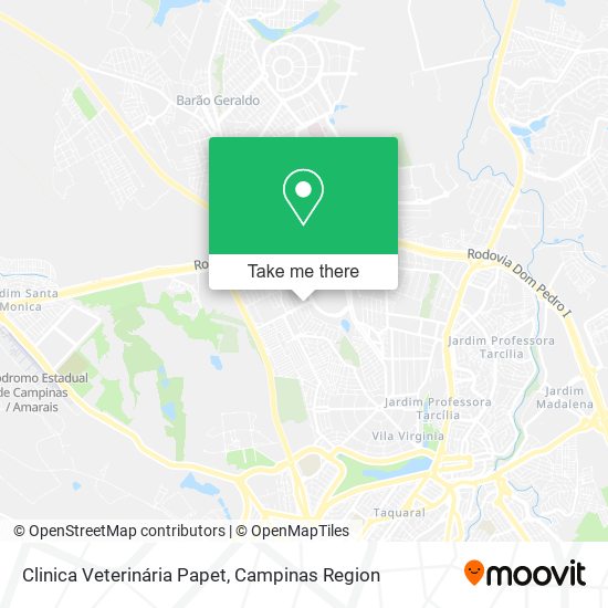 Mapa Clinica Veterinária Papet