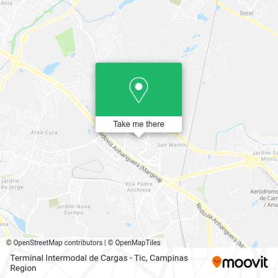 Terminal Intermodal de Cargas - Tic map