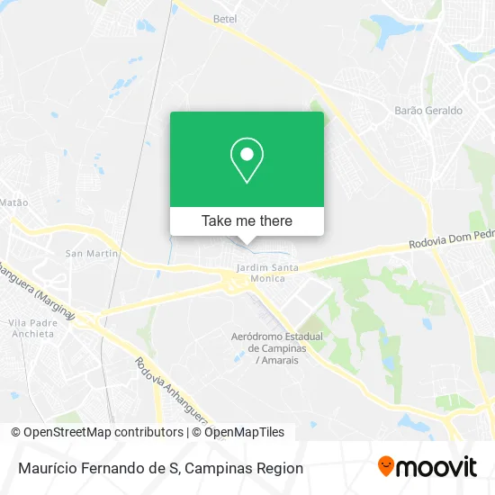 Maurício Fernando de S map