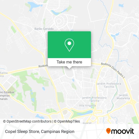 Copel Sleep Store map