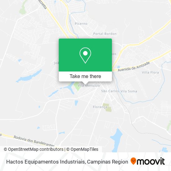 Hactos Equipamentos Industriais map