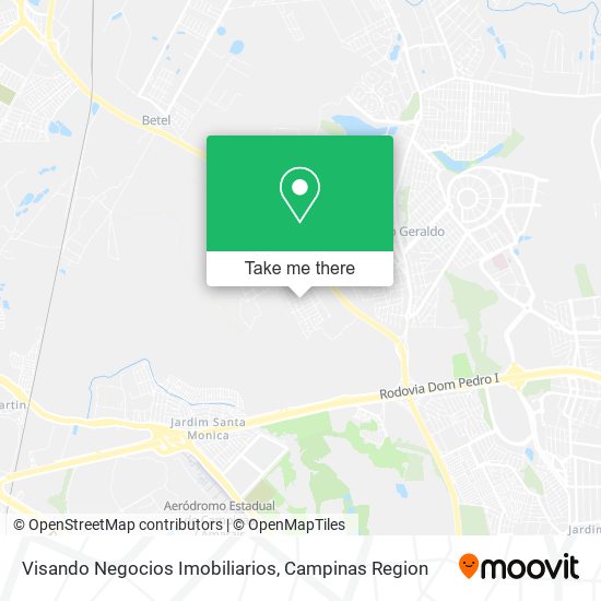 Visando Negocios Imobiliarios map