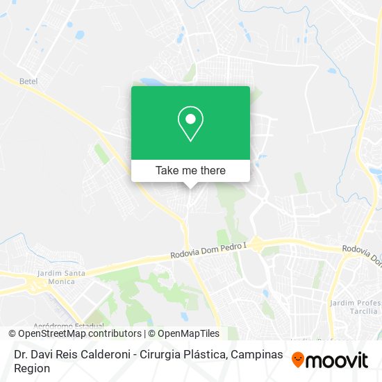 Dr. Davi Reis Calderoni - Cirurgia Plástica map