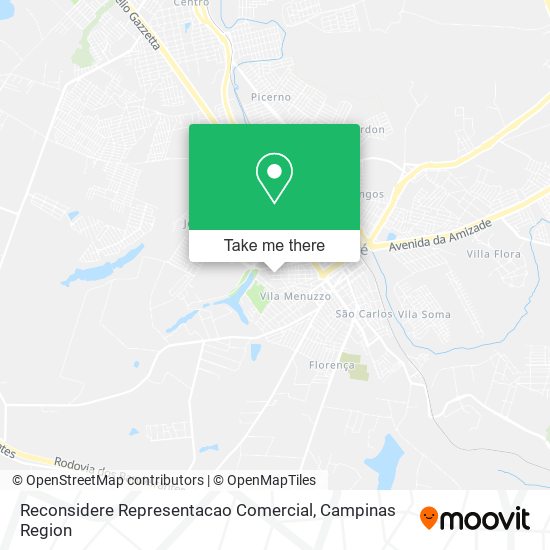 Reconsidere Representacao Comercial map