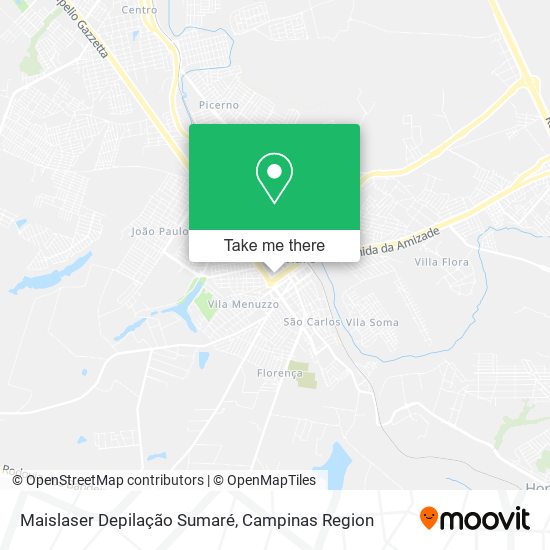 Maislaser Depilação Sumaré map