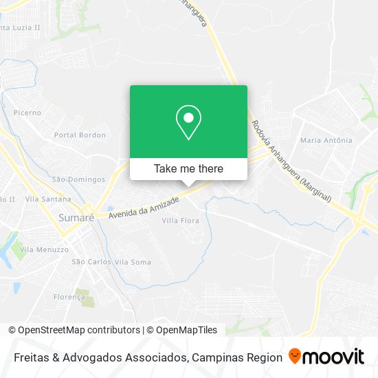 Freitas & Advogados Associados map