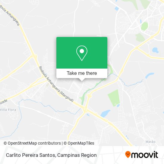 Carlito Pereira Santos map