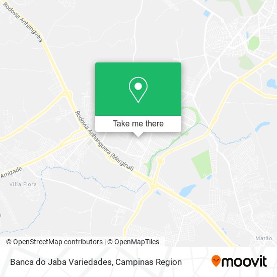 Banca do Jaba Variedades map