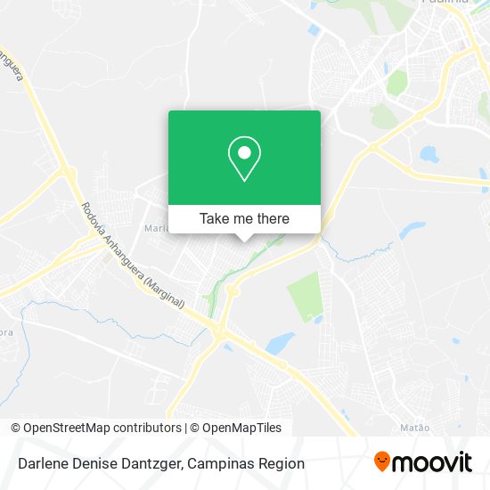 Darlene Denise Dantzger map