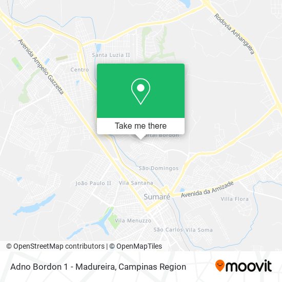 Adno Bordon 1 - Madureira map